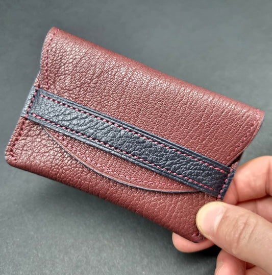 Luxury Chèvre Flap Wallet