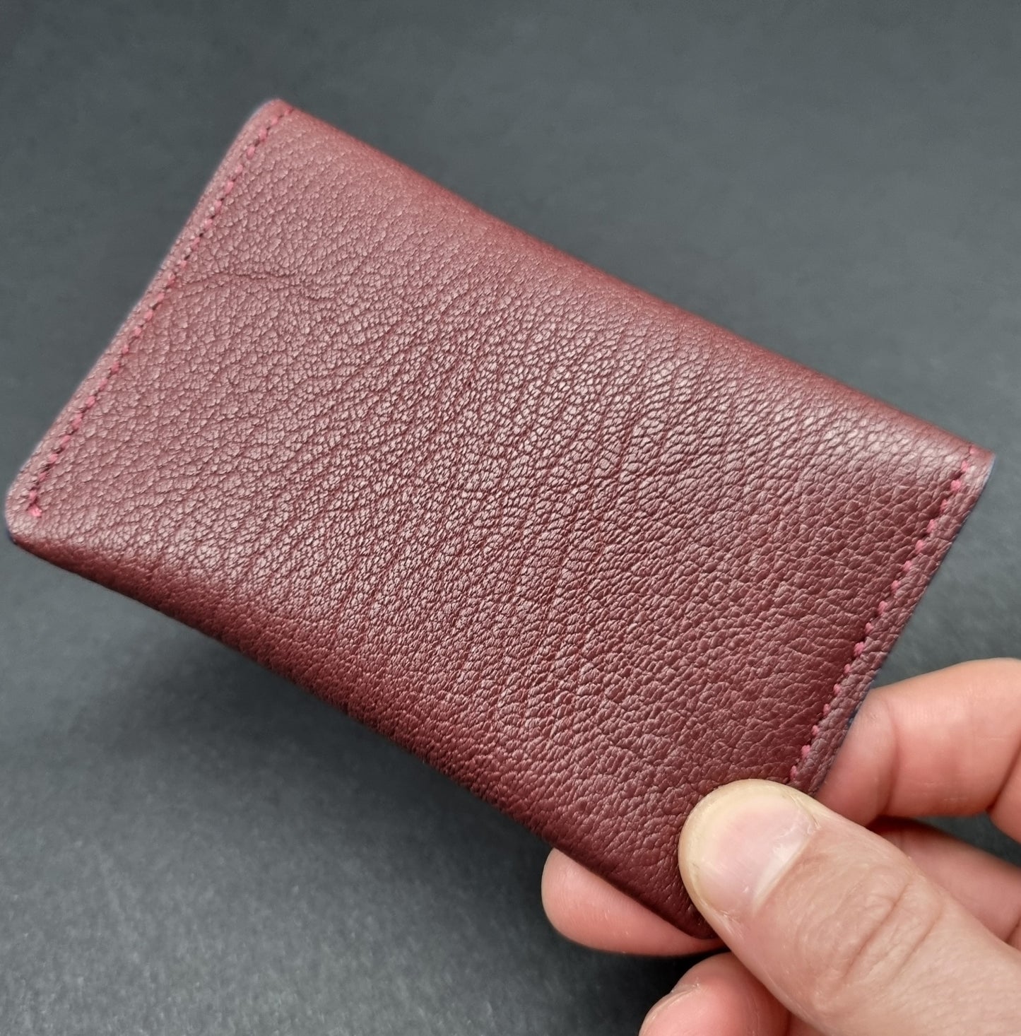 Luxury Chèvre Flap Wallet