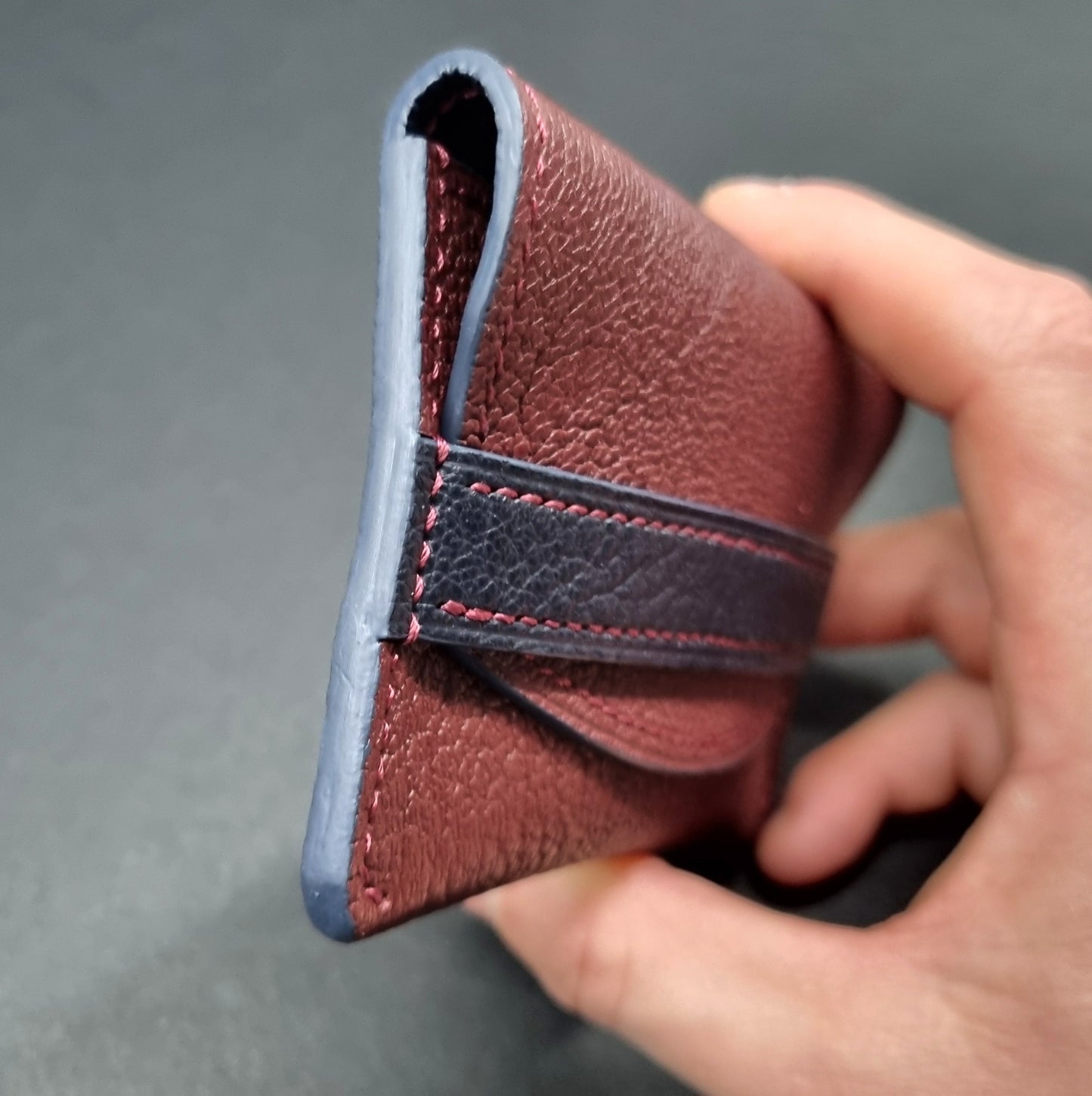 Luxury Chèvre Flap Wallet