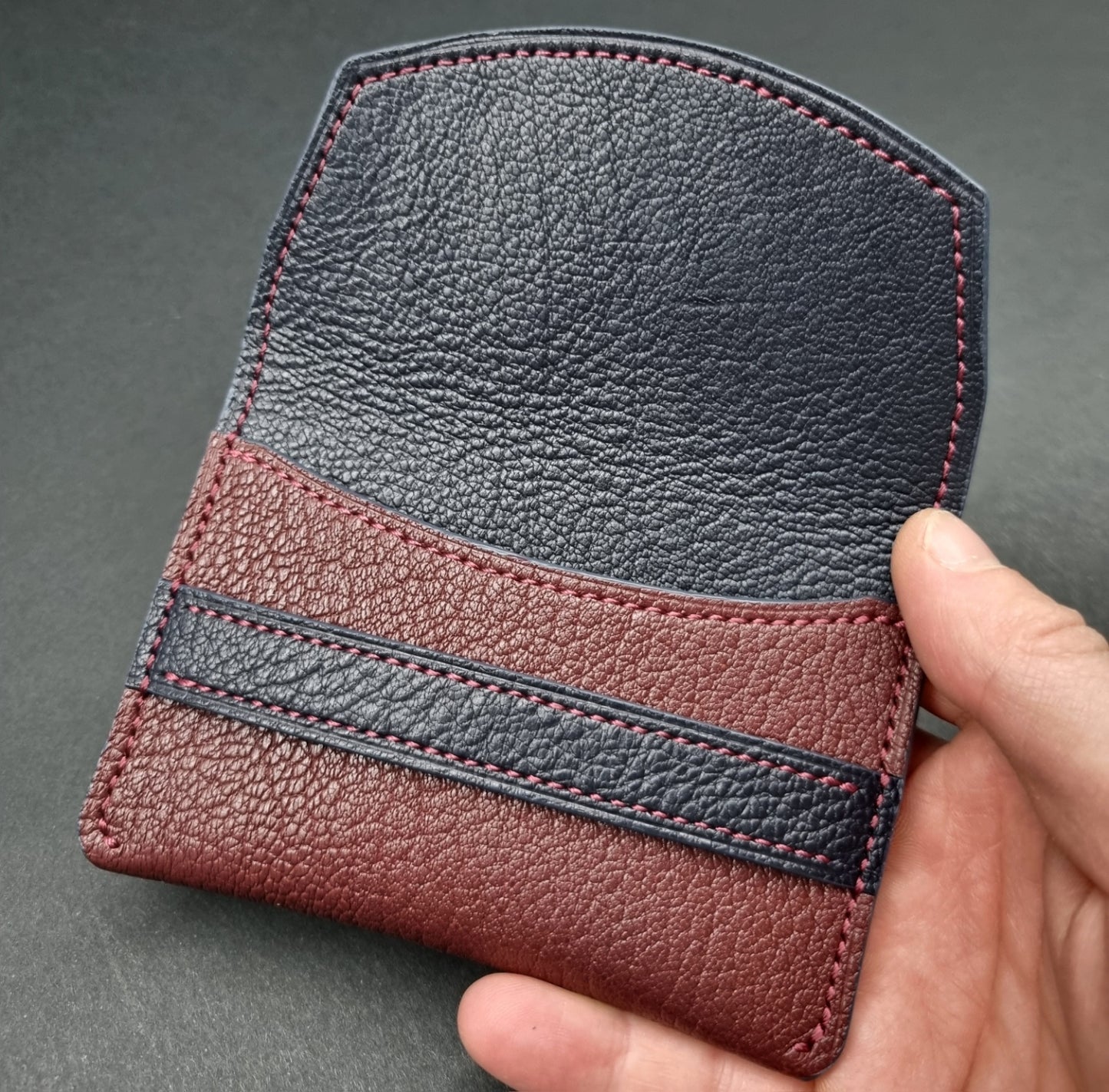 Luxury Chèvre Flap Wallet